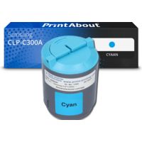 Huismerk Samsung CLP-C300A Toner Cyaan