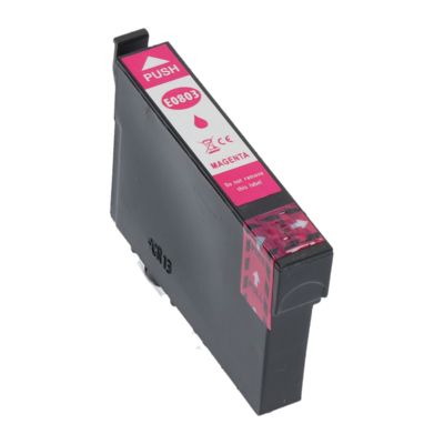 Huismerk Epson T0803 Inktcartridge Magenta