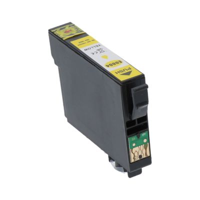 Huismerk Epson T0804 Inktcartridge Geel