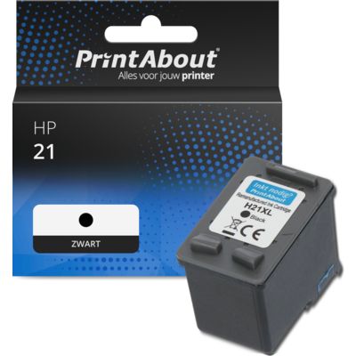 Huismerk HP 21 (C9351AE) Inktcartridge Zwart