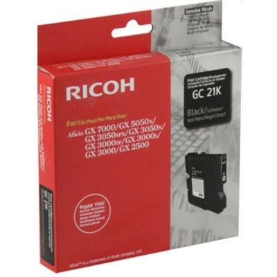 Ricoh GC-21K (405532) Inktcartridge Zwart