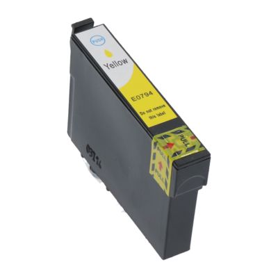 Huismerk Epson T079 (C13T07944010) Inktcartridge Geel