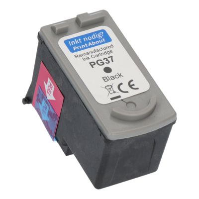 Huismerk Canon PG-37 Inktcartridge Zwart