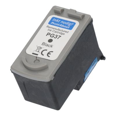 Huismerk Canon PG-37 Inktcartridge Zwart