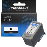 Huismerk Canon PG-37 Inktcartridge Zwart