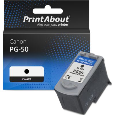 Huismerk Canon PG-50 Inktcartridge Zwart