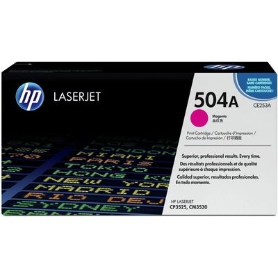 HP 504A (CE253A) Toner Magenta