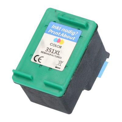 Huismerk HP 351XL (CB338EE) Inktcartridge 3-kleuren Hoge capaciteit