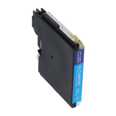 PrintAbout Huismerk vervangt Brother LC-1100C Inktcartridge Cyaan