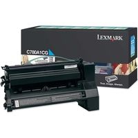 Lexmark C780A1CG Toner Cyaan
