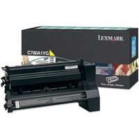 Lexmark C780A1YG Toner Geel