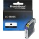PrintAbout Huismerk vervangt Brother LC-980BK Inktcartridge Zwart