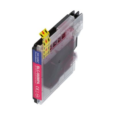 PrintAbout Huismerk vervangt Brother LC-980M Inktcartridge Magenta