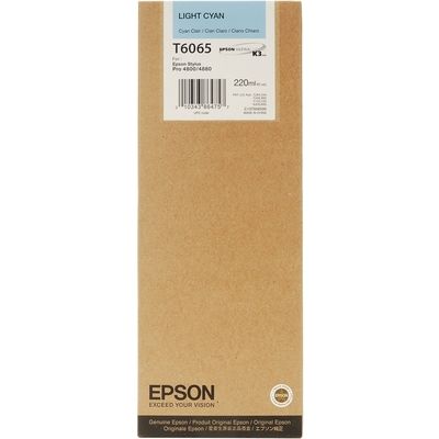 Epson C13T606540 Inktcartridge Licht-cyaan