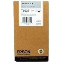 Epson T6037 Inktcartridge Licht-zwart