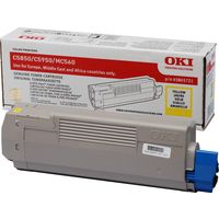 OKI 43865721 Toner Geel