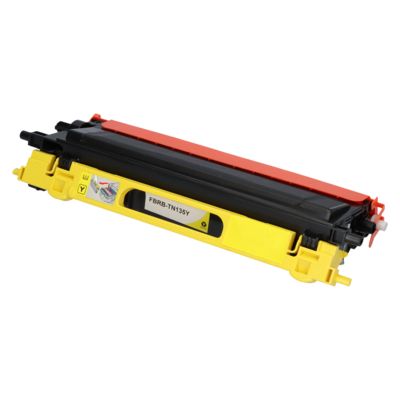 PrintAbout Huismerk vervangt Brother TN-135Y Toner Geel Hoge capaciteit