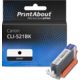 Huismerk Canon CLI-521BK Inktcartridge Zwart