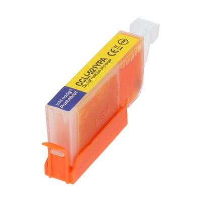 Huismerk Canon CLI-521Y Inktcartridge Geel