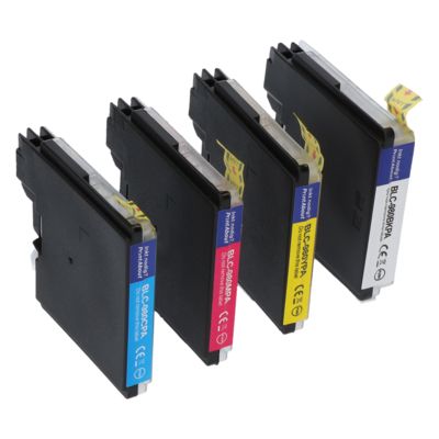 Huismerk Brother LC-1100VALBP Inktcartridge 4-kleuren Multipack