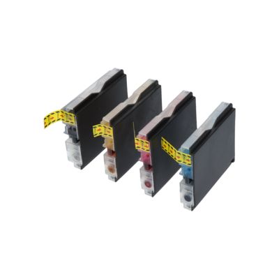PrintAbout Huismerk vervangt Brother LC-970VALBP Inktcartridge 4-kleuren Multipack