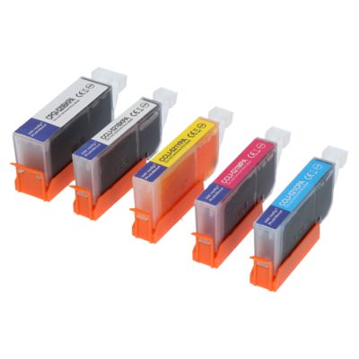Huismerk Canon PGI-520/CLI-521 BK/CMYK Inktcartridge 5-kleuren Multipack