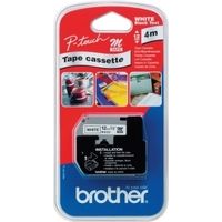 Brother MK-231BZ Tape Zwart op wit (12 mm)