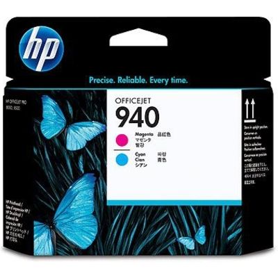 HP 940 (C4901A) Printkop Cyaan + magenta