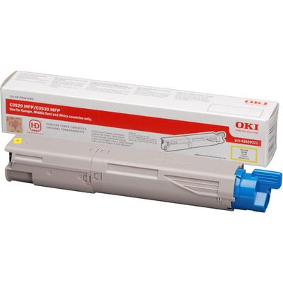 OKI 43459369 Toner Geel