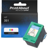 Huismerk HP 351 (CB337EE) Inktcartridge 3-kleuren
