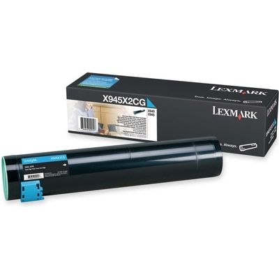 Lexmark X945X2CG Toner Cyaan Extra hoge capaciteit