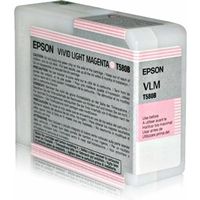 Epson T580B (C13T580B00) Inktcartridge Vivid Licht-magenta