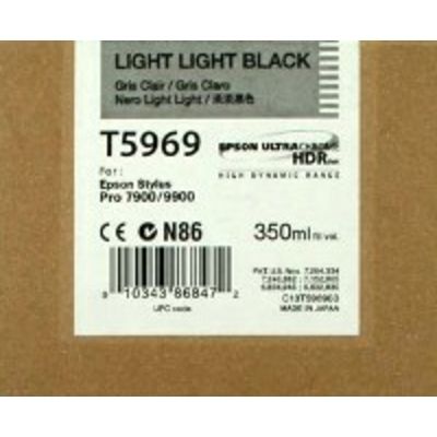 Epson T5969 (C13T596900) Inktcartridge Licht licht-zwart