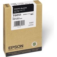 Epson T6051 (C13T605100) Inktcartridge Foto-zwart
