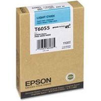 Epson T6055 (C13T605500) Inktcartridge Licht-cyaan