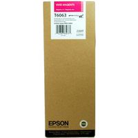 Epson T6063 (C13T606300) Inktcartridge Vivid magenta