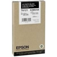 Epson T6121 (C13T612100) Inktcartridge Foto-zwart