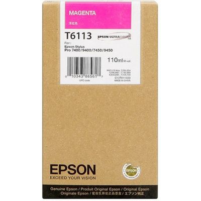 Epson T6123 (C13T612300) Inktcartridge Magenta