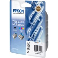 Epson T06624010 (T066 + T067) Inktcartridge Zwart + 3 kleuren Multipack