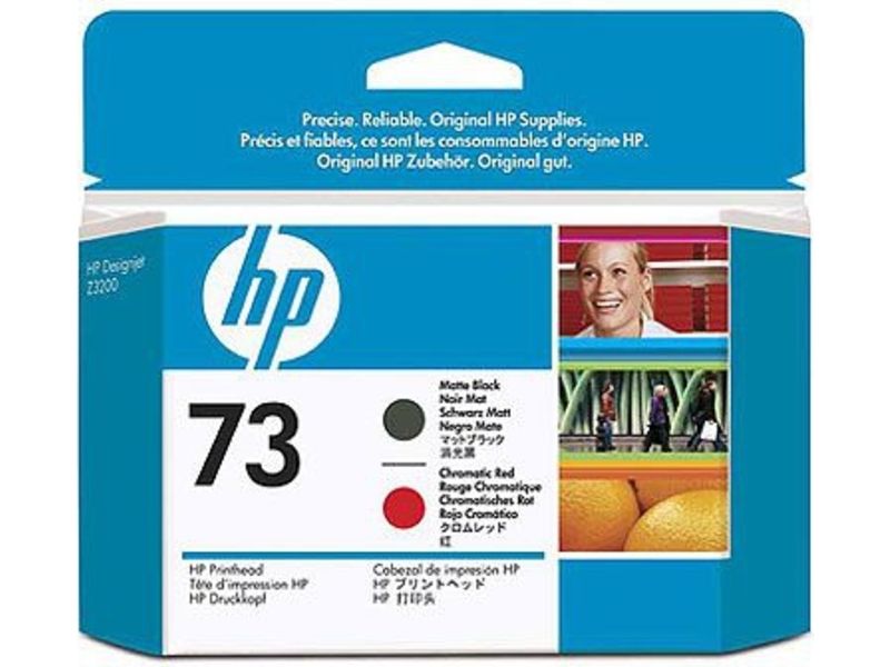 HP 73 Printhead Black-Red - Printhead Chromatic red