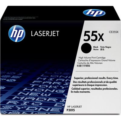 HP 55X (CE255X) Toner Zwart Hoge capaciteit