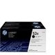 HP 53X (Q7553XD) Toner 2x Zwart - Multipack - Hoge capaciteit