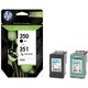 HP 350+351 (SD412EE) Inktcartridge Zwart + 3 kleuren Multipack