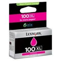 Lexmark 100XL (14N1070E) Inktcartridge Magenta Hoge capaciteit