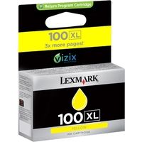 Lexmark 100XL (14N1071E) Inktcartridge Geel Hoge capaciteit