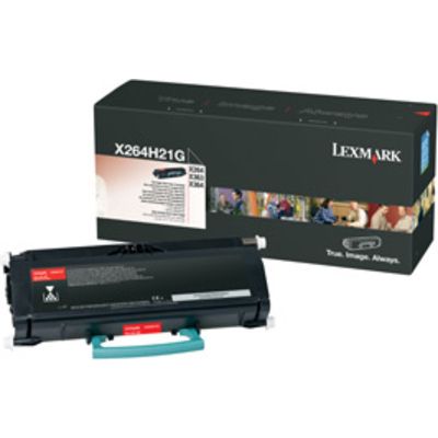 Lexmark X264H21G Toner Zwart Hoge capaciteit