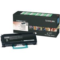 Lexmark X463A11G Toner Zwart