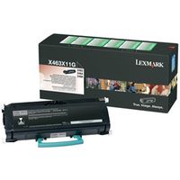 Lexmark X463X11G Toner Zwart Extra hoge capaciteit
