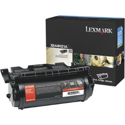 Lexmark X644H21E Toner Zwart Hoge capaciteit