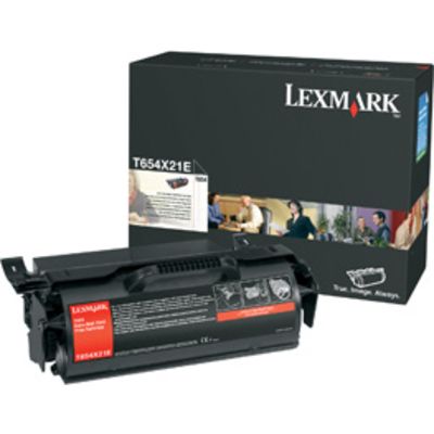 Lexmark T654X21E Toner Zwart Extra hoge capaciteit